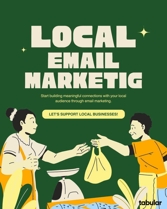 Local email marketing.